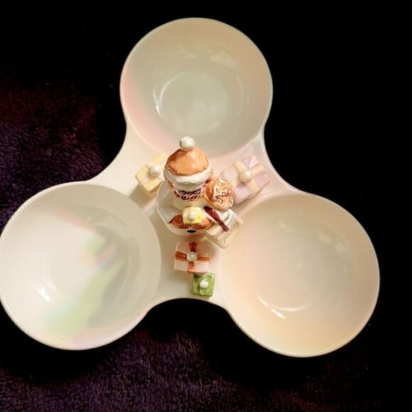 Avon snow lady 2003 server tray. ^ - Picture 2 of 8